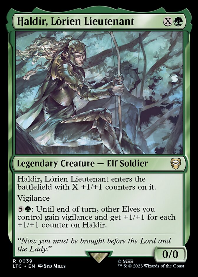 image Haldir, Lórien Lieutenant
