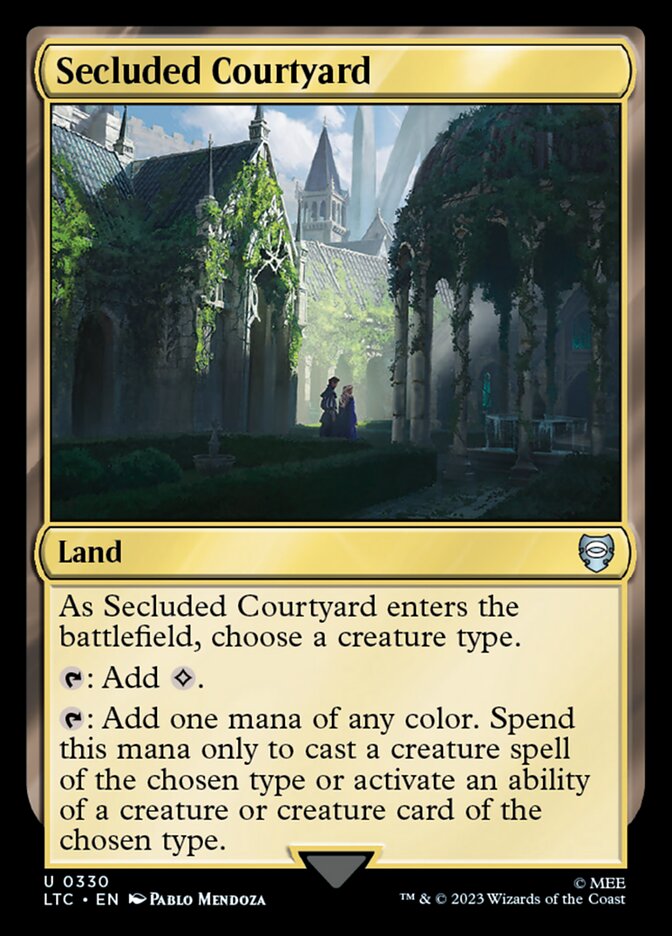 image Secluded Courtyard
