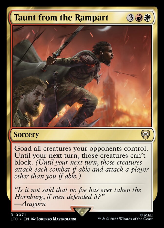 image Taunt from the Rampart
