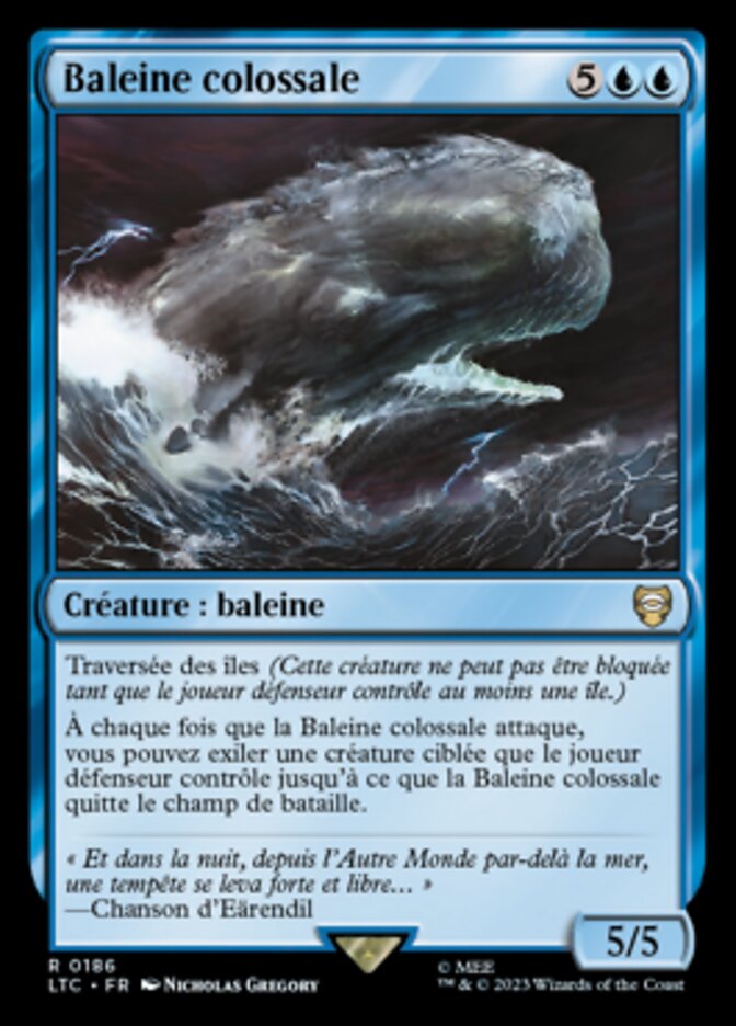 image Baleine colossale