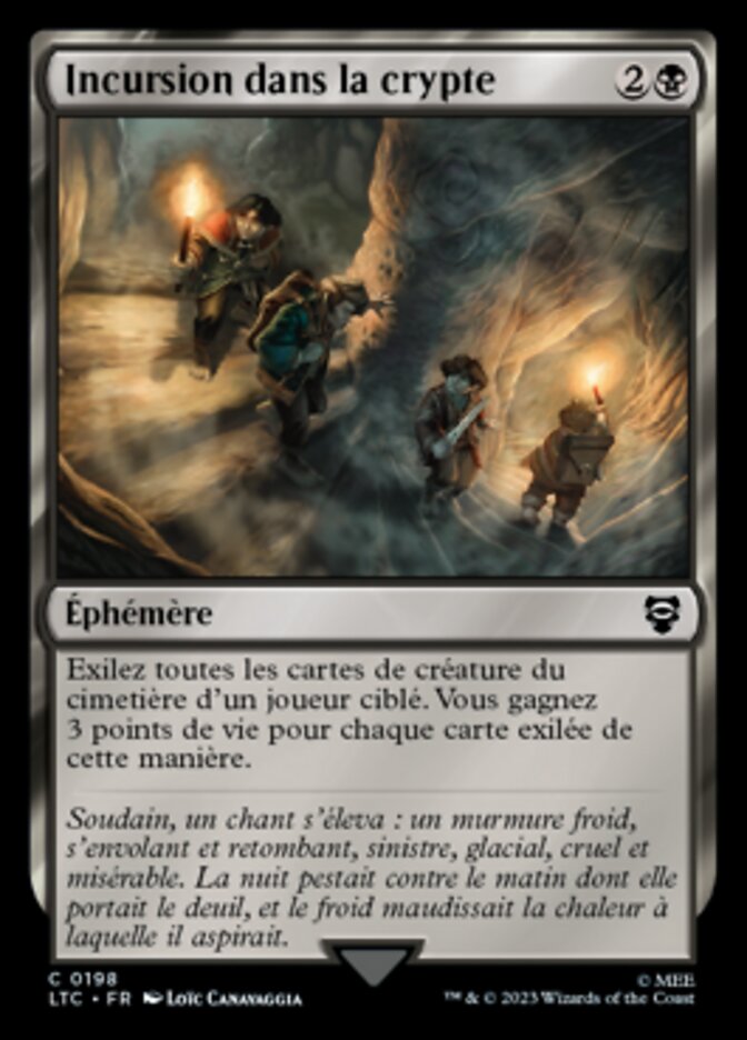 image Incursion dans la crypte