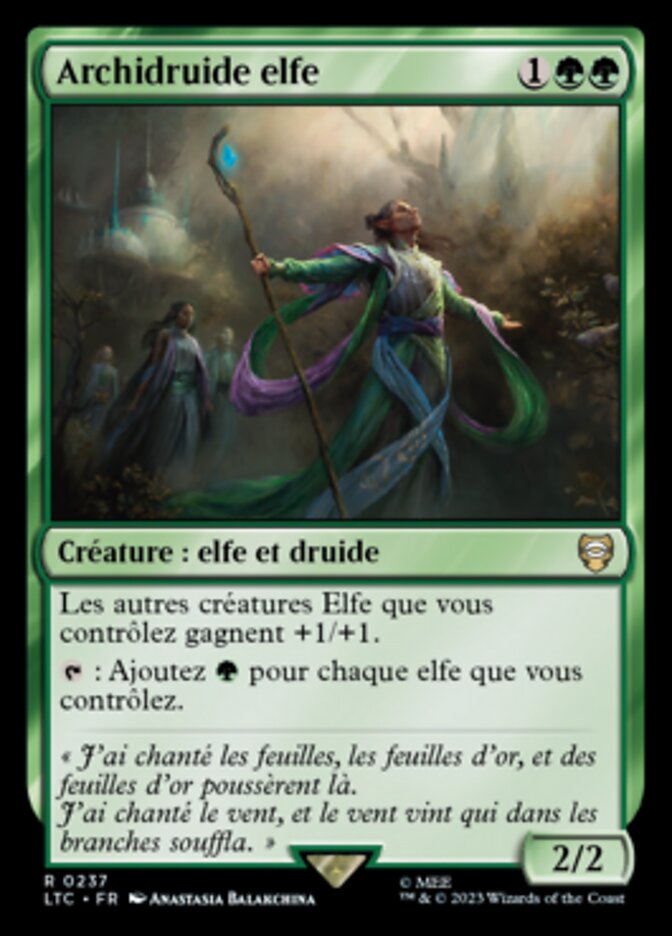 image Archidruide elfe