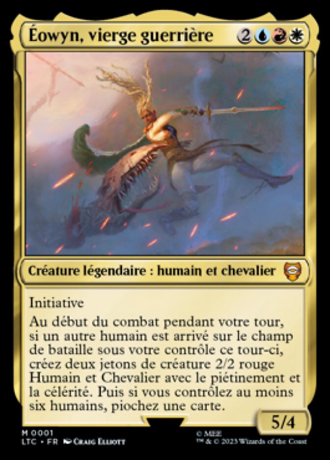 image Éowyn, vierge guerrière