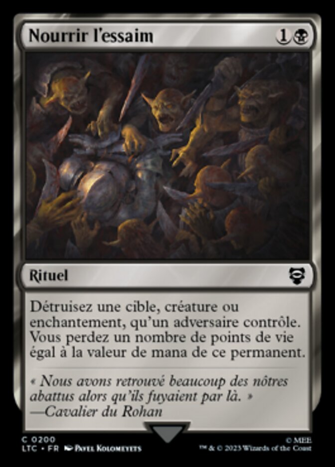 image Nourrir l'essaim