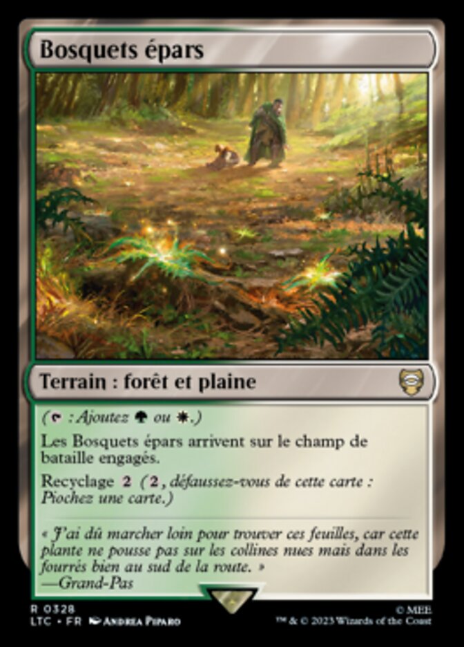 image Bosquets épars