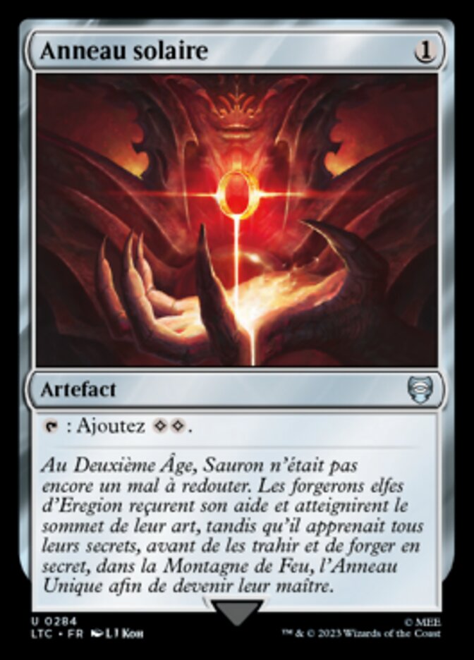 image Anneau solaire