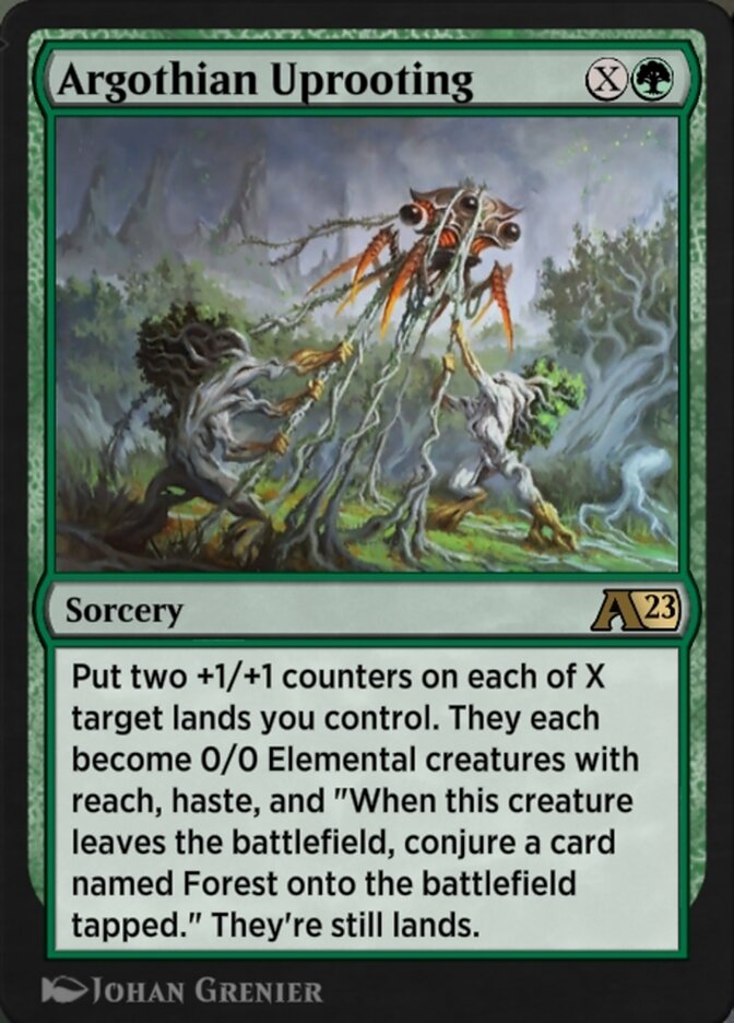 image Argothian Uprooting