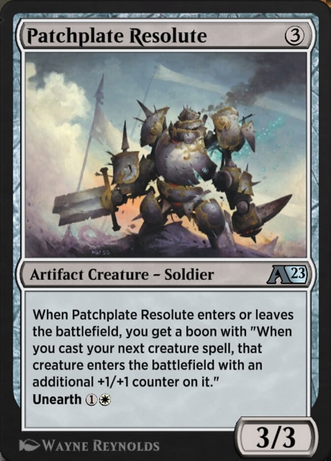 image Patchplate Resolute