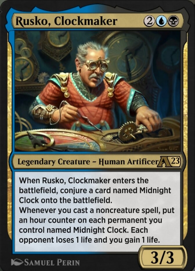 image Rusko, Clockmaker