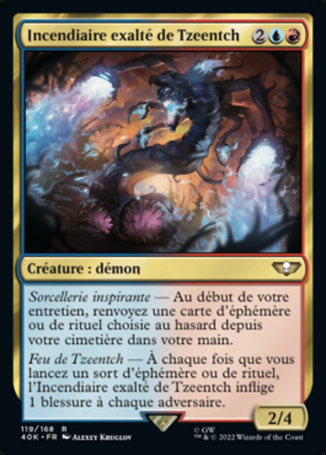 image Incendiaire exalté de Tzeentch
