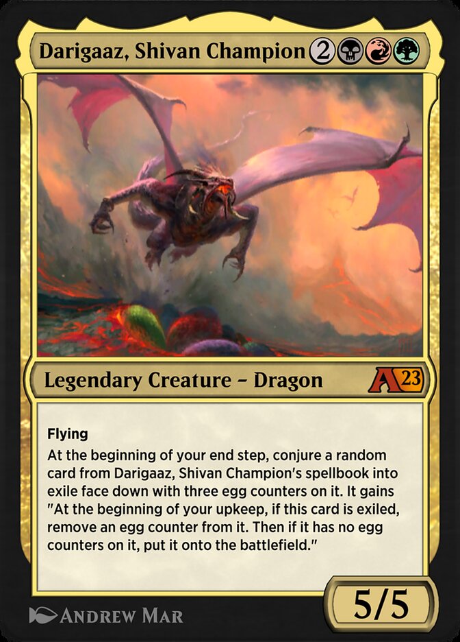 image Darigaaz, Shivan Champion