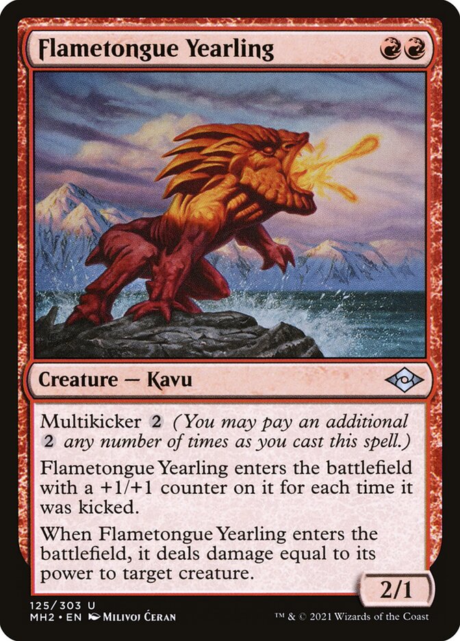 image Flametongue Yearling