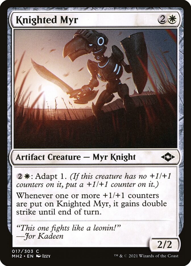 image Knighted Myr