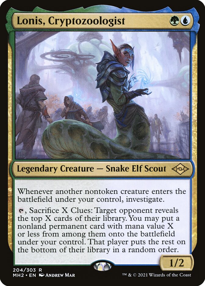 image Lonis, Cryptozoologist