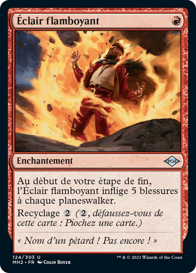 image Éclair flamboyant