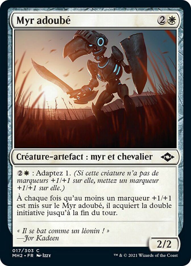 image Myr adoubé
