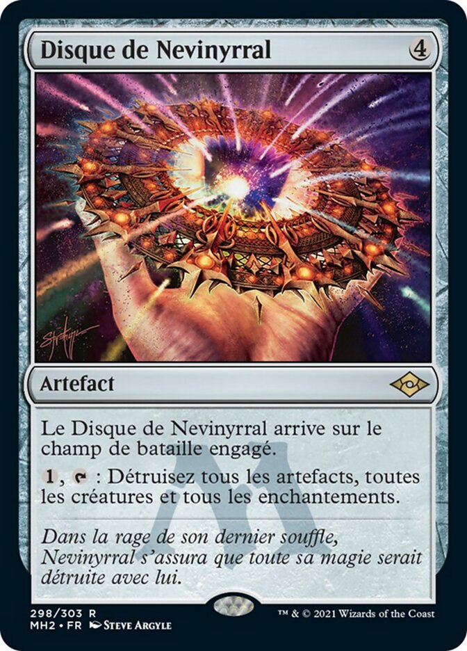 image Disque de Nevinyrral