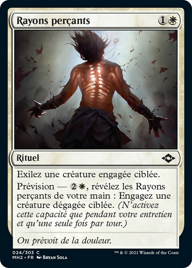 image Rayons perçants