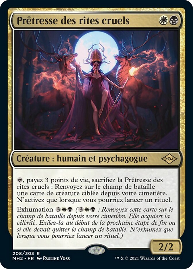 image Prêtresse des rites cruels