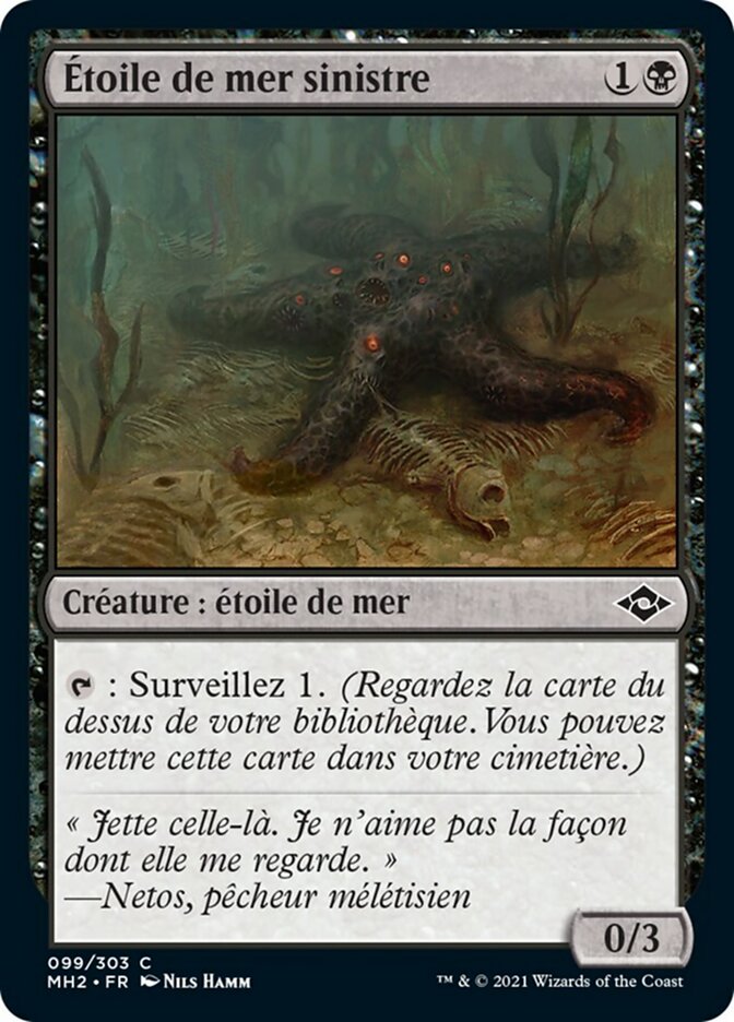 image Étoile de mer sinistre
