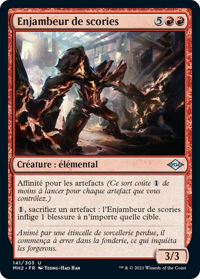 image Enjambeur de scories