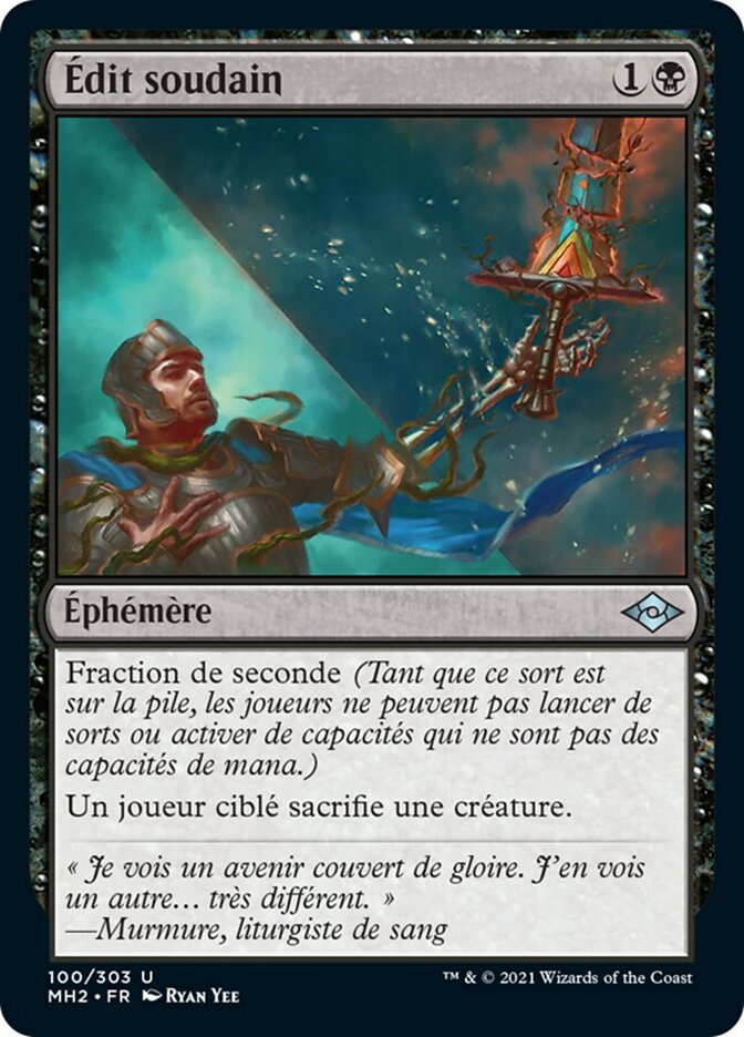 image Édit soudain