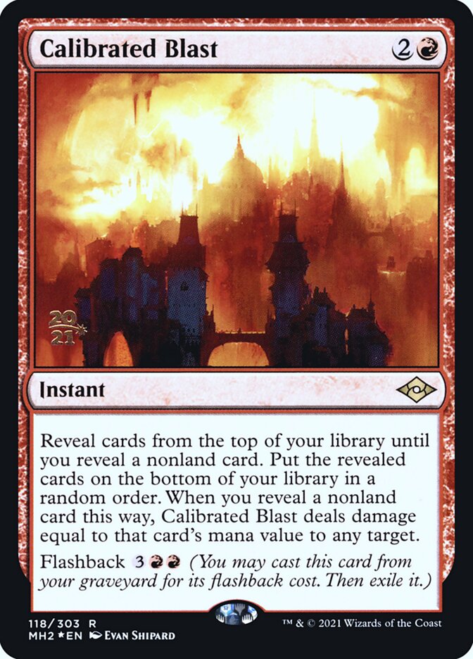 image Calibrated Blast