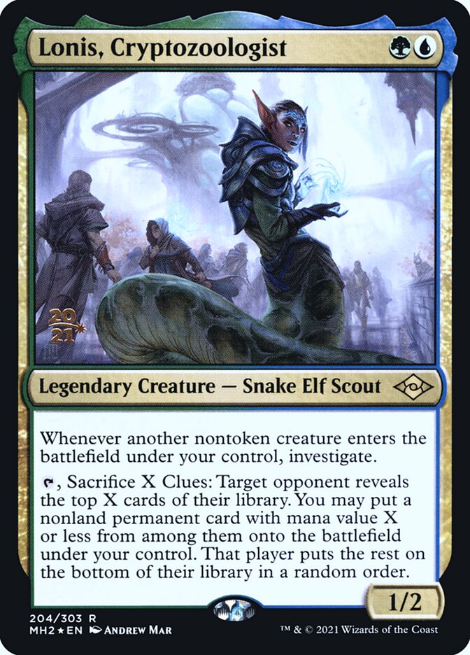 image Lonis, Cryptozoologist