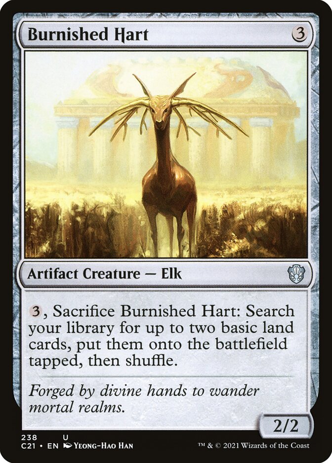 image Burnished Hart