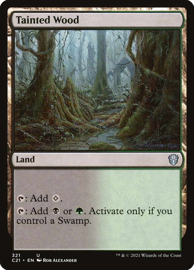 image Tainted Wood