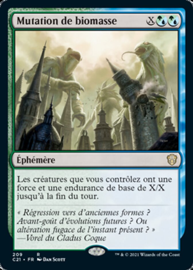 image Mutation de biomasse