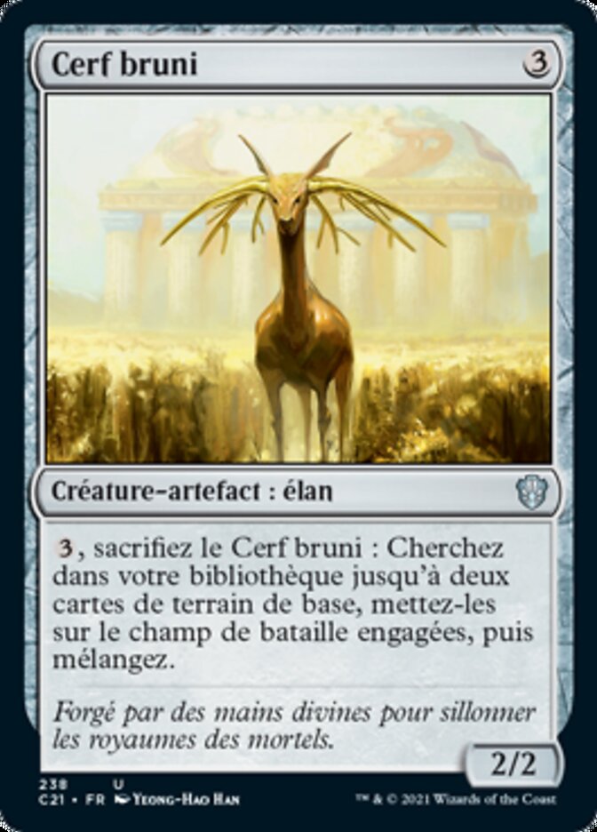 image Cerf bruni