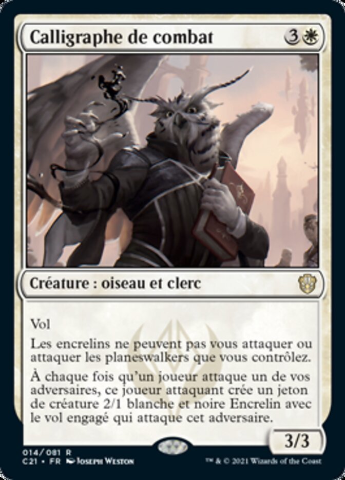 image Calligraphe de combat
