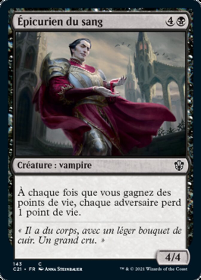 image Épicurien du sang