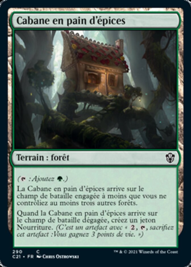 image Cabane en pain d'épices