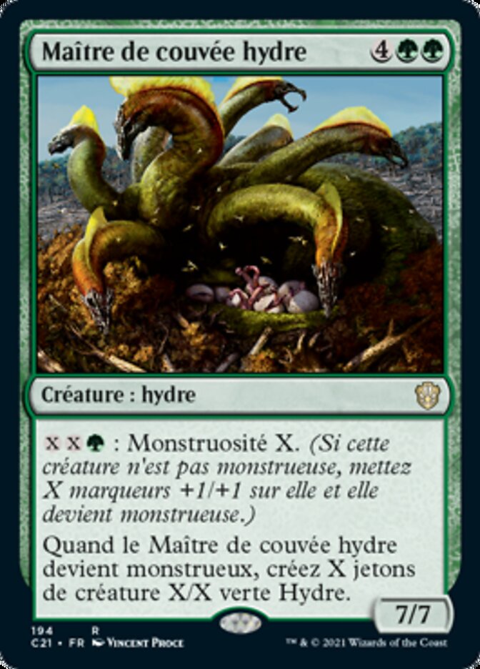 image Maître de couvée hydre
