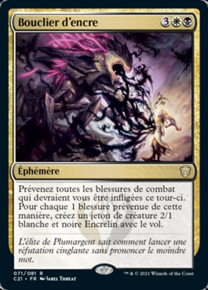 image Bouclier d'encre