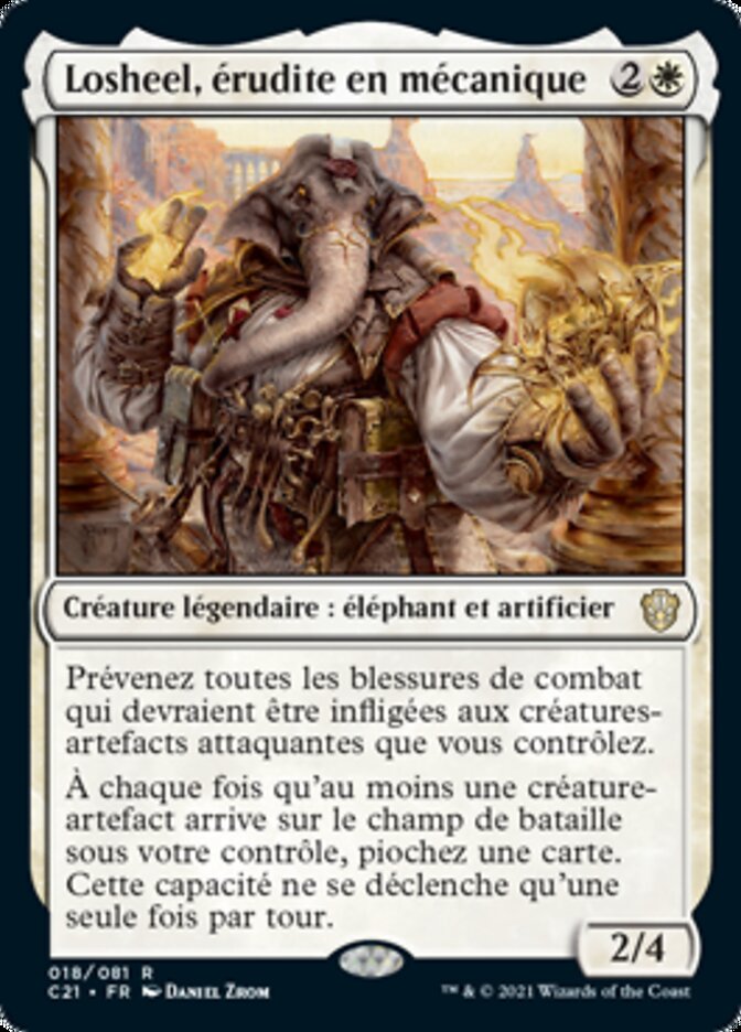 image Losheel, érudite en mécanique