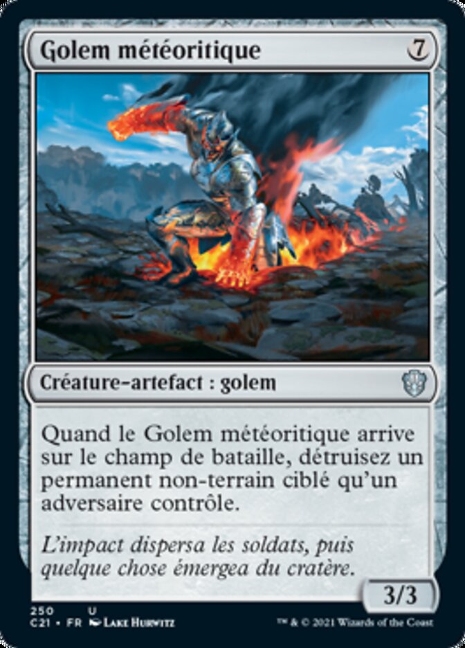 image Golem météoritique
