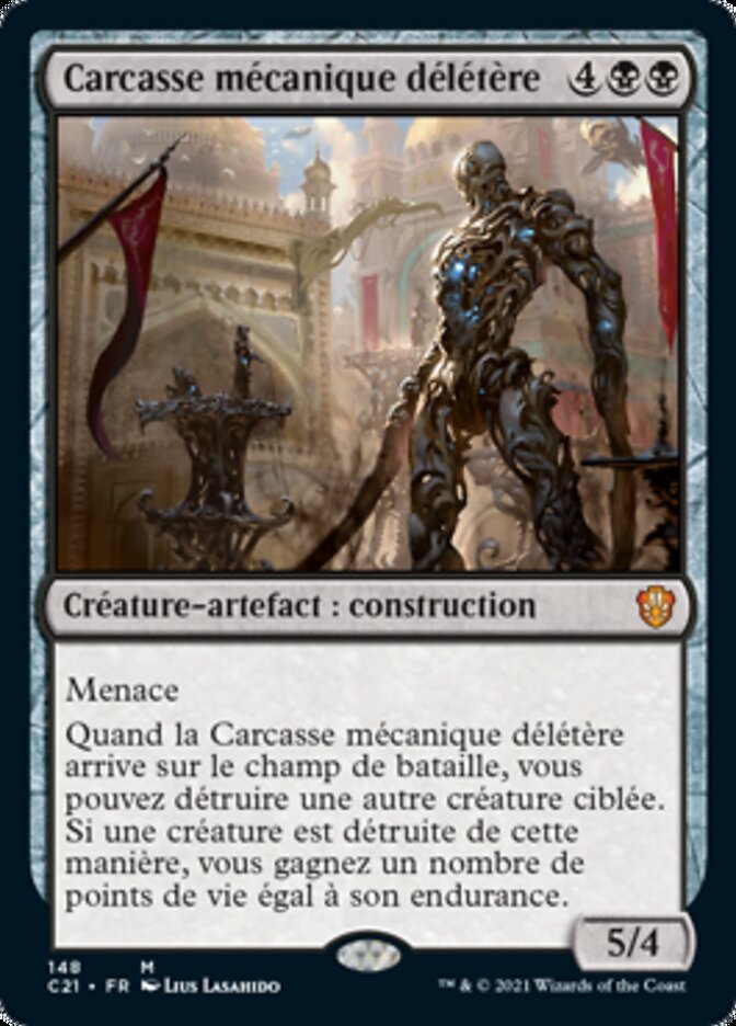 image Carcasse mécanique délétère