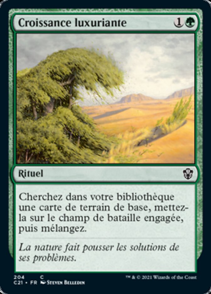 image Croissance luxuriante