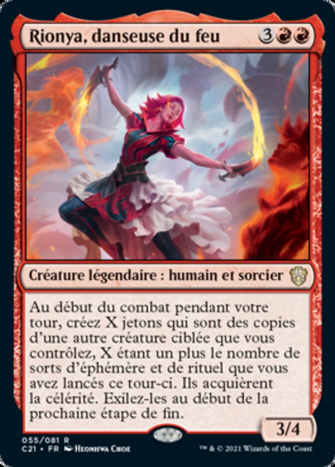 image Rionya, danseuse du feu