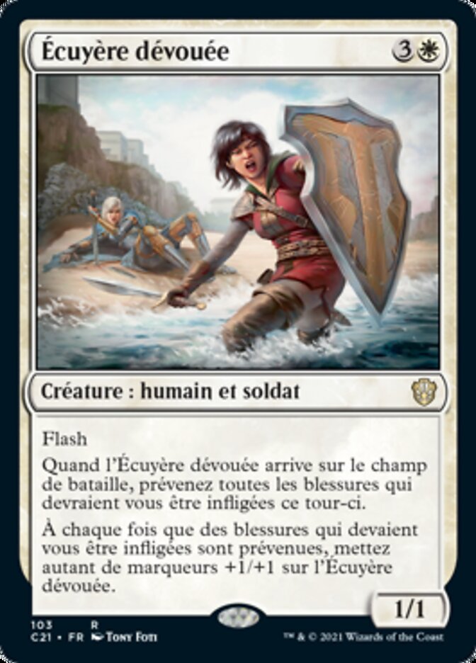 image Écuyère dévouée