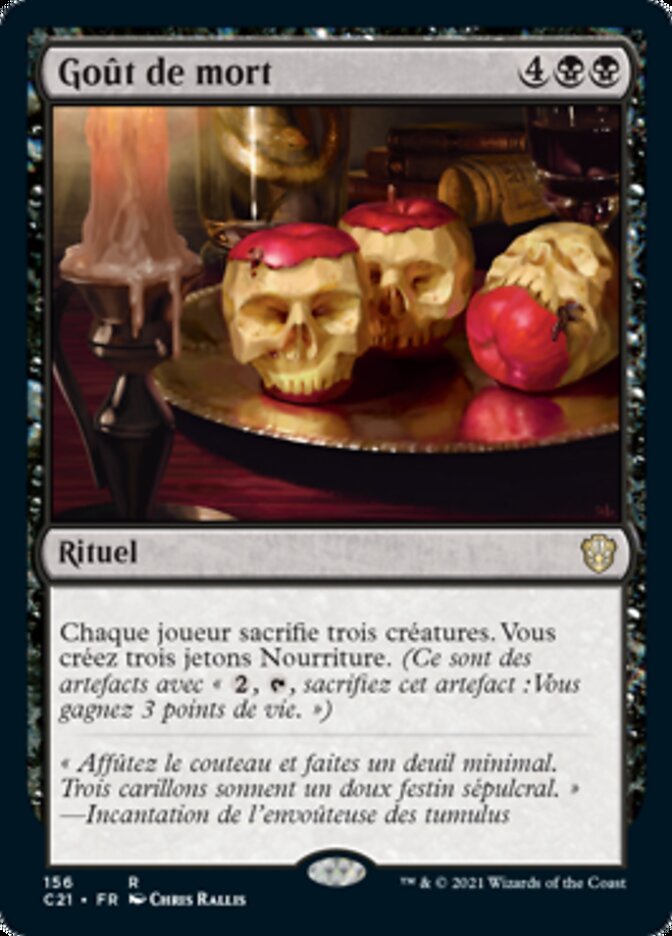 image Goût de mort