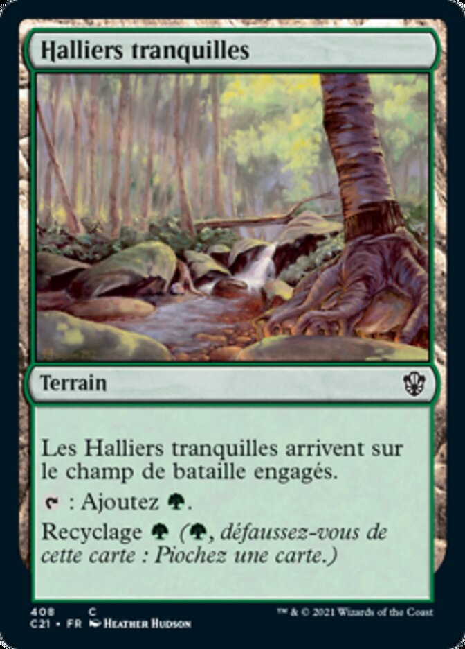 image Halliers tranquilles