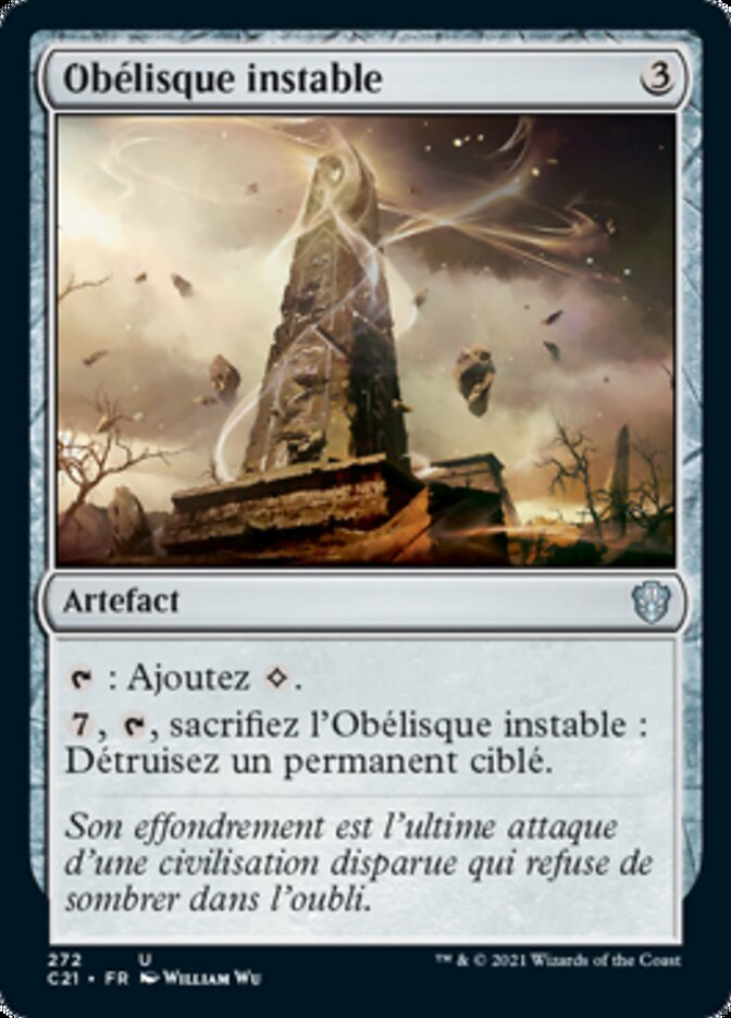 image Obélisque instable