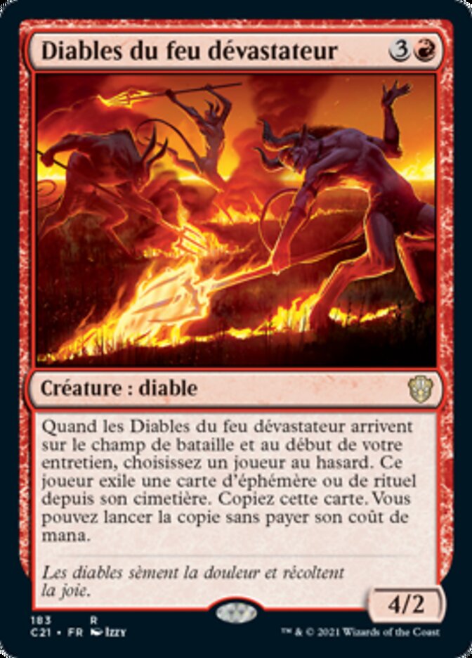image Diables du feu dévastateur