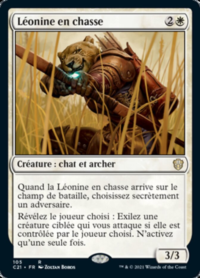 image Léonine en chasse