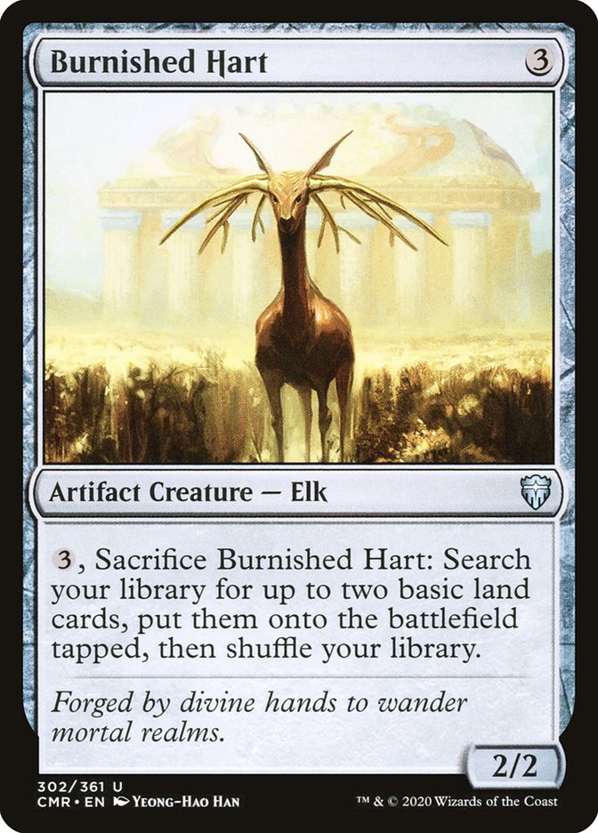 image Burnished Hart