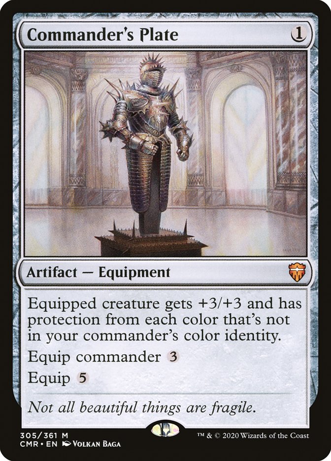 image Commander's Plate